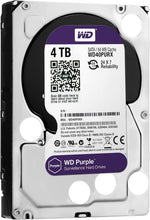 WD Purple 4TB hard drive main view