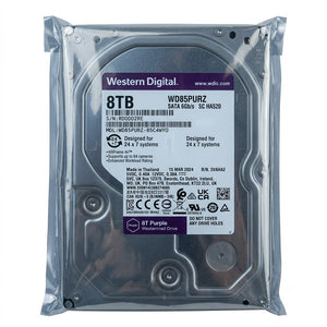 WD Purple 8TB hard drive main view
