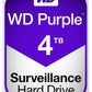 WD Purple hard drive side view