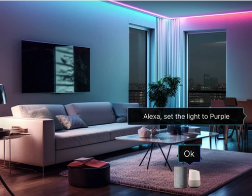 WIFI BLE IP67 Neon Music 3 Meter LED Smart Light main view