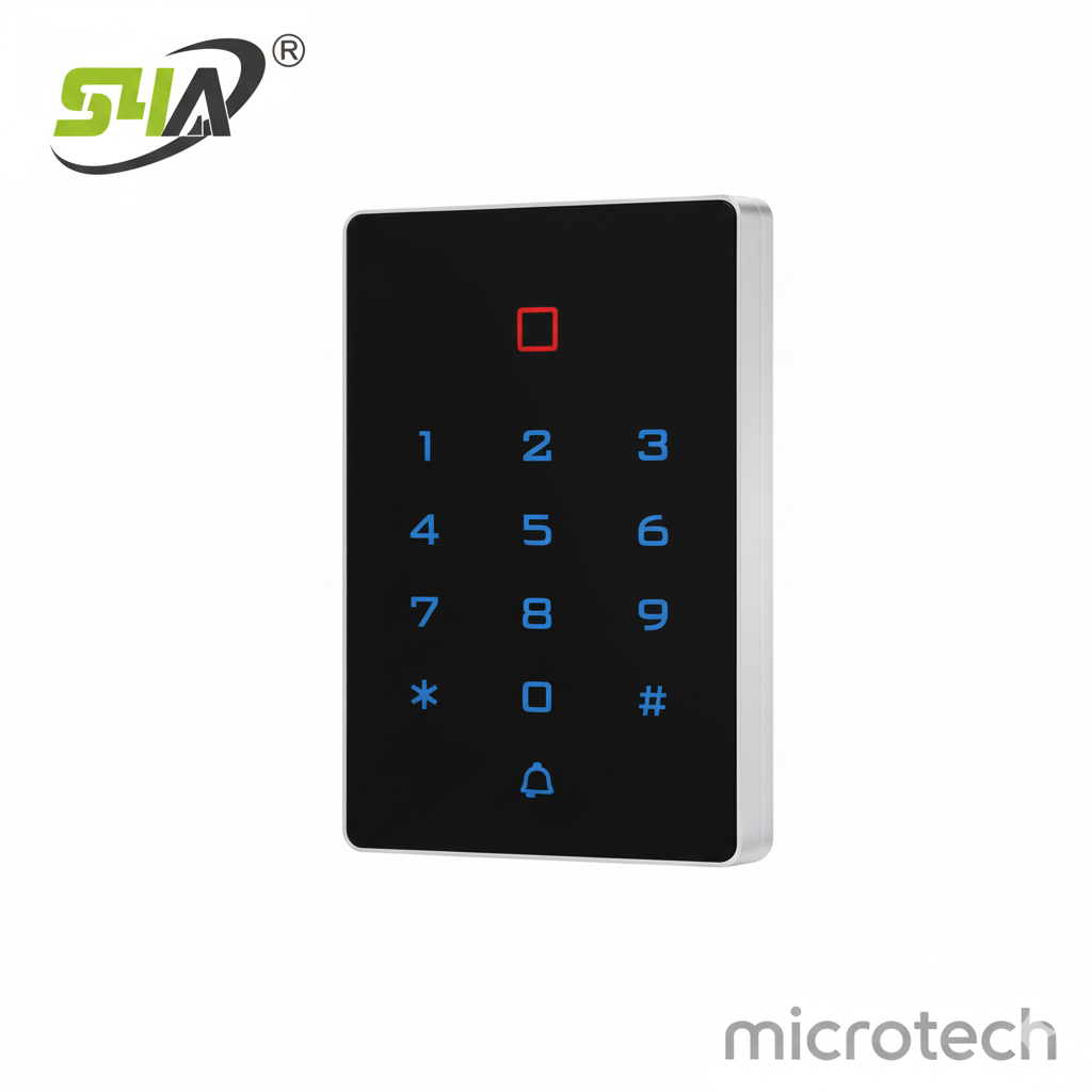Front view of Access Control T12 keypad