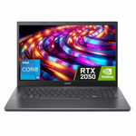 Front view of Acer Aspire 5 A515‑57G‑56DQ laptop with Intel i5 and RTX 2050