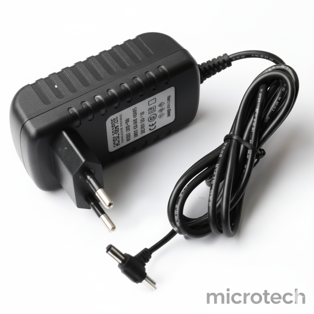 5V 1A power adaptor front view