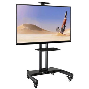 adjustable monitor stand 32 to 70 inch ceiling mount side view