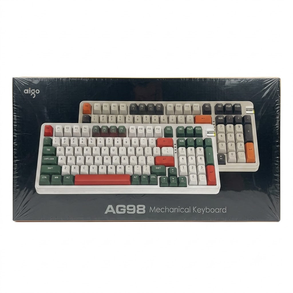 aigo AG98 mechanical keyboard RGB main view
