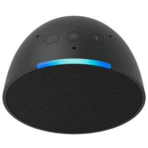 Alexa Echo Pop smart speaker side view