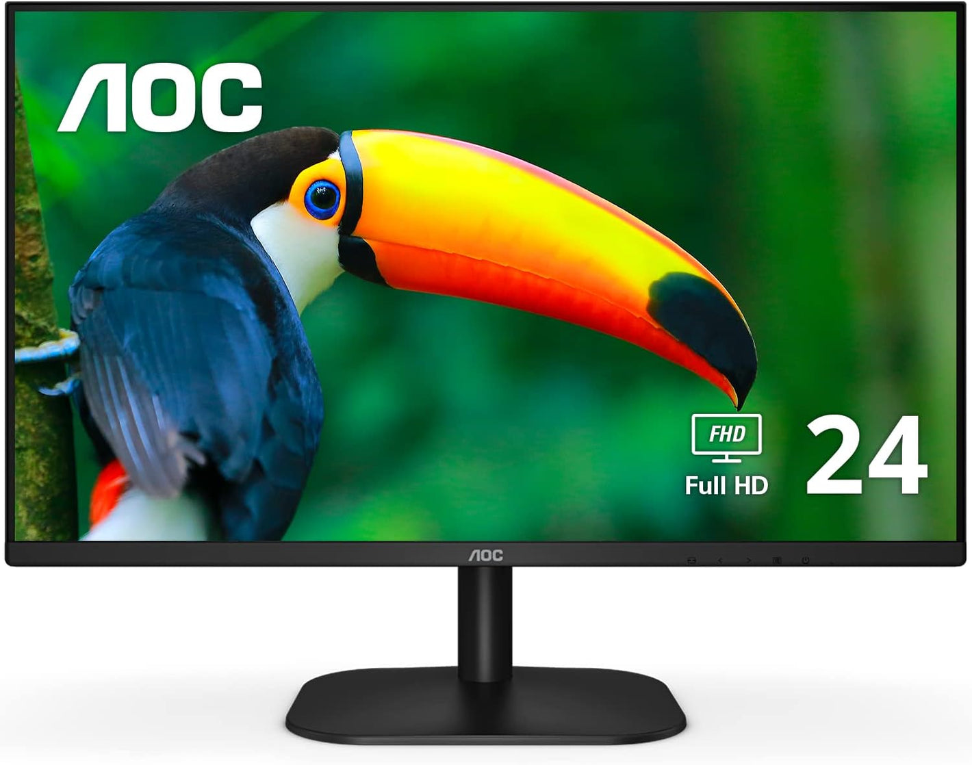 AOC 24inch LED HDMI monitor main product view