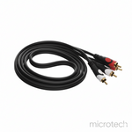 Audio cable 2x2 front view