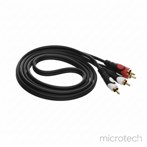Audio cable 2x2 front view