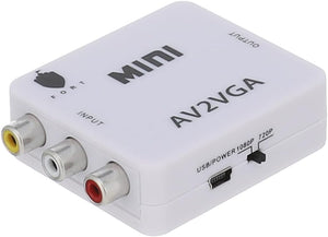 AV to VGA converter side view compact design