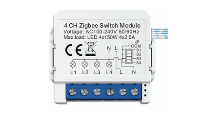 Avatto mini smart 4CH Zigbee module main view