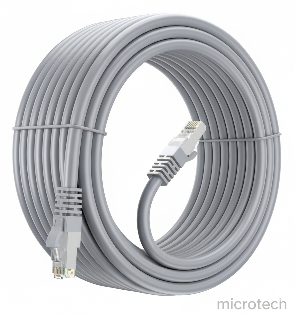 CAT5 network cable 20 meter main front view