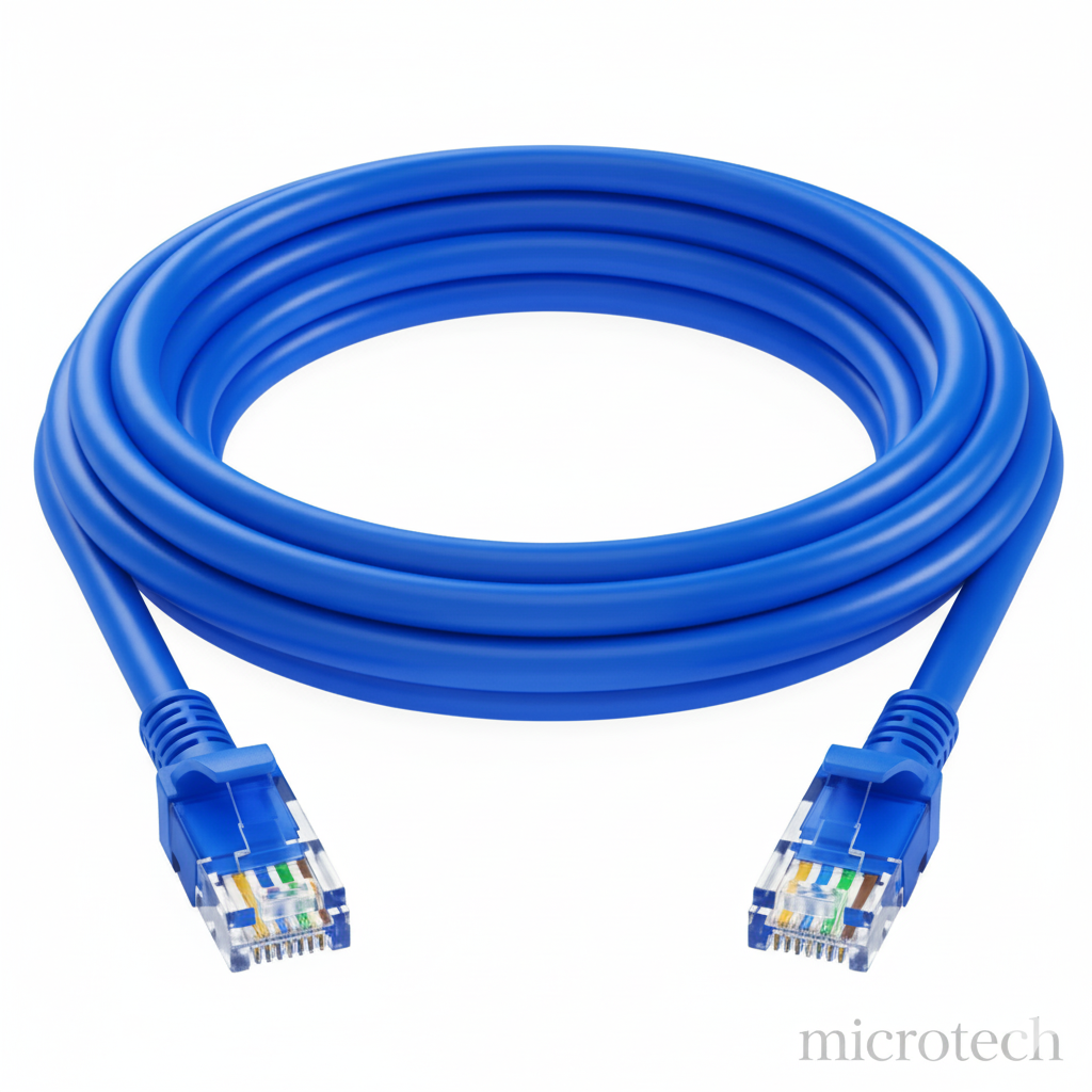 Cat5 network cable 3m front view
