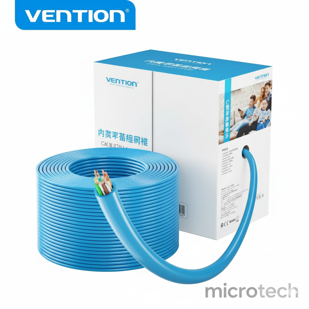 Cat6 network cable 305m full roll front view