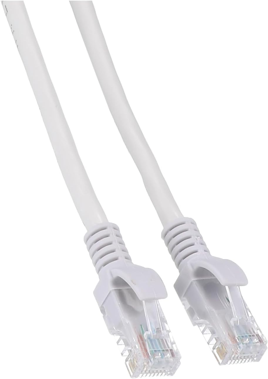 CAT6 network cable RJ45 connector detail view