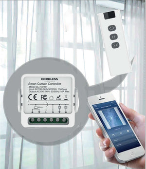 CL-R3+RF intelligent curtain controller main view