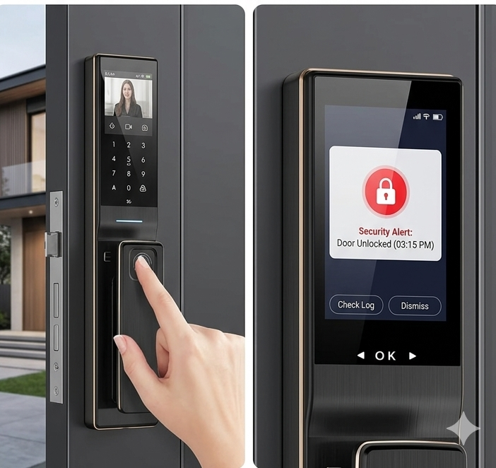 CL-Y15 smart door lock detail view