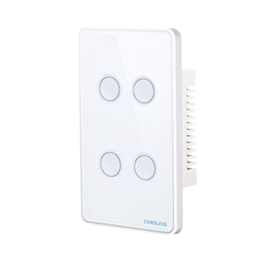 Cordless CL-04G smart wall switch main view