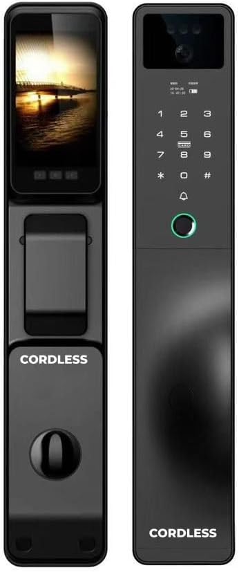 CL-07 Plus smart door lock side view