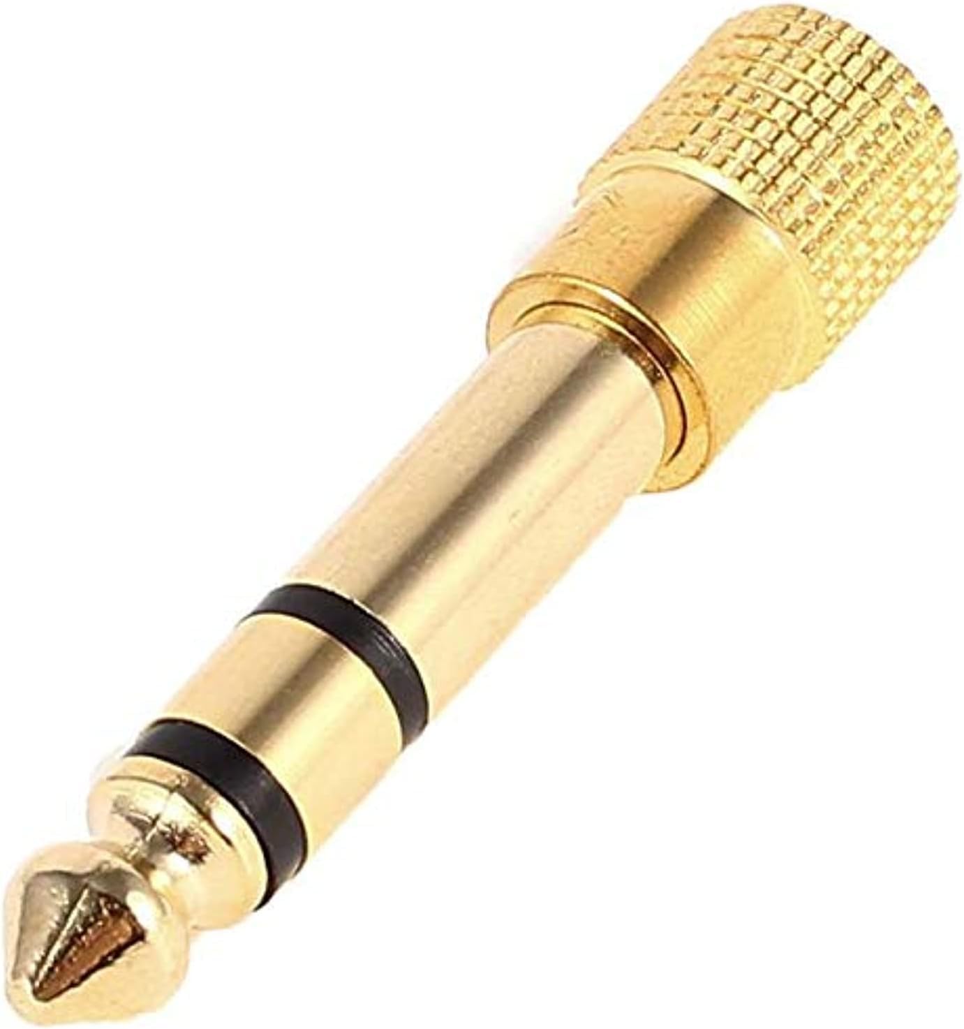 convert mic 3.5mm female to 6.5mm male adapter main view