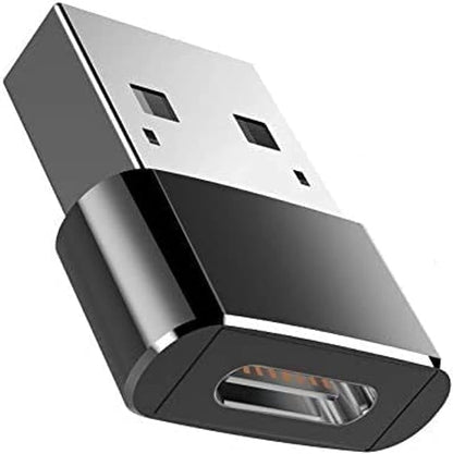 converter type c to usb adapter side view