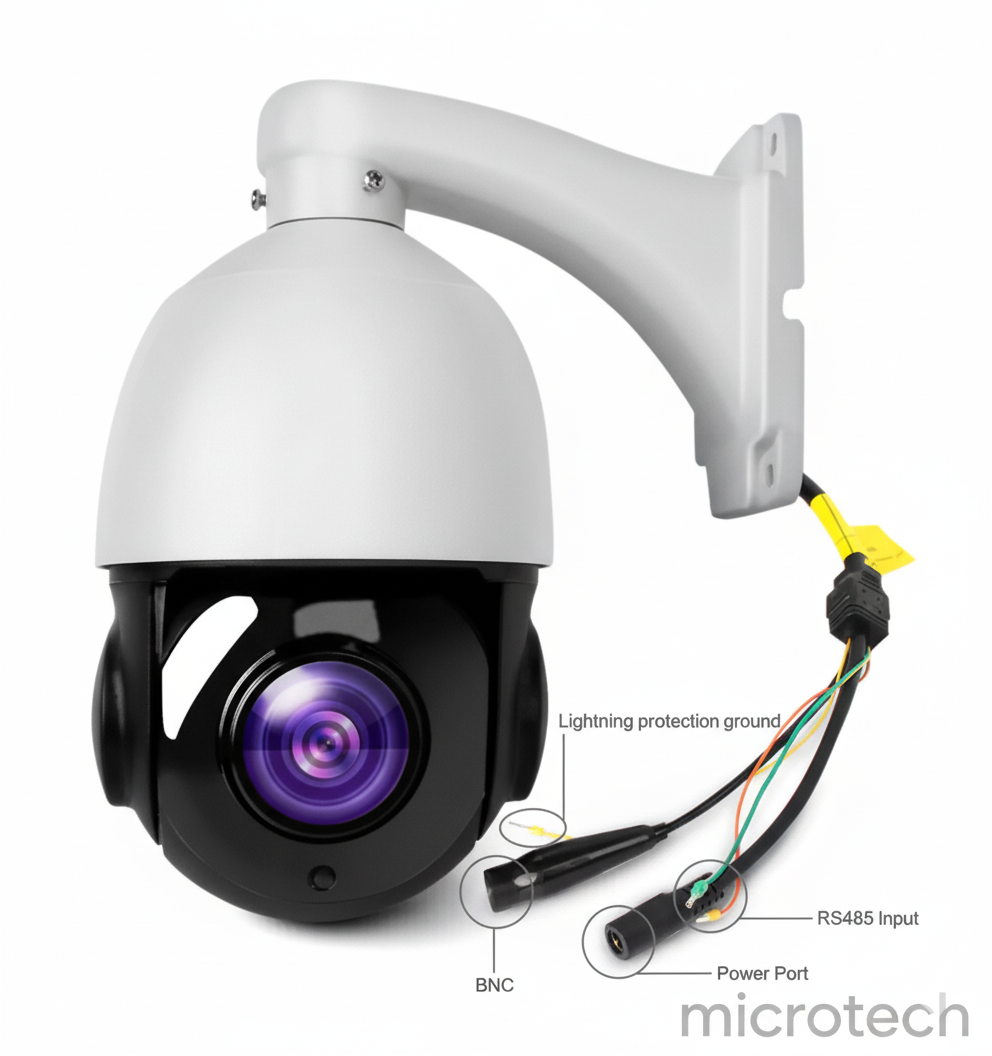 Convoy HDA54F-20X PTZ 2MP CCTV security camera front view