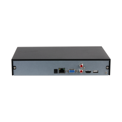 Dahua 4116H NVR 16-channel side angle view
