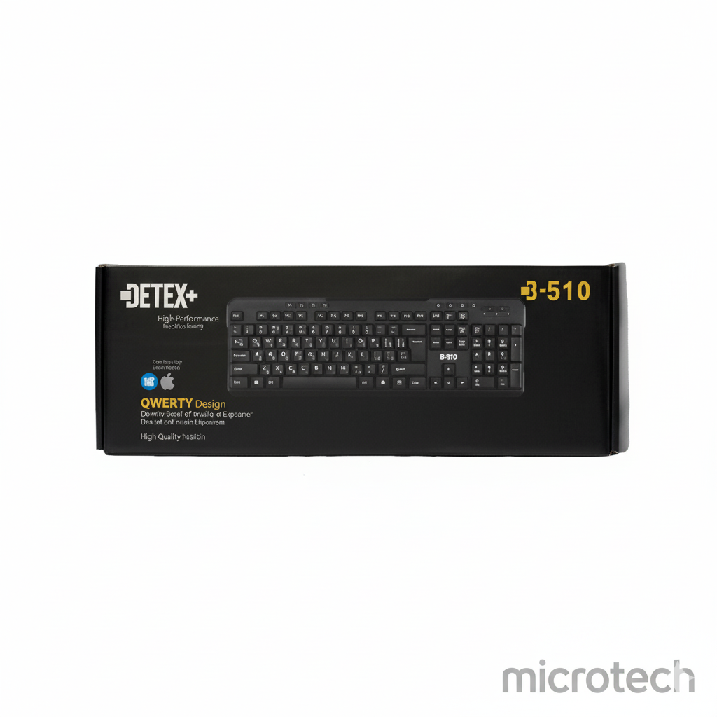 Detex D510 keyboard front view