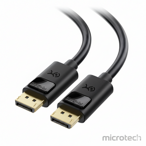 DisplayPort to DisplayPort cable main front view