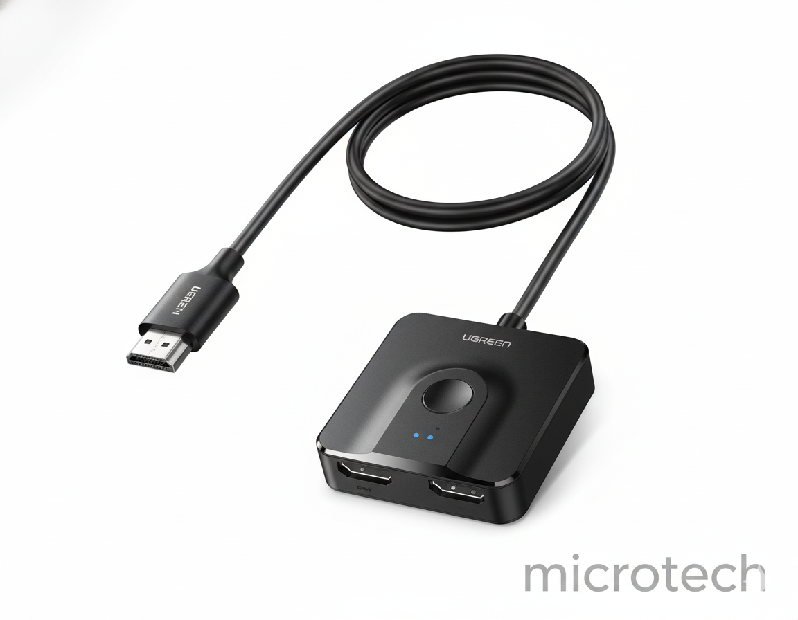 HDMI Switch 2-Port with Cable