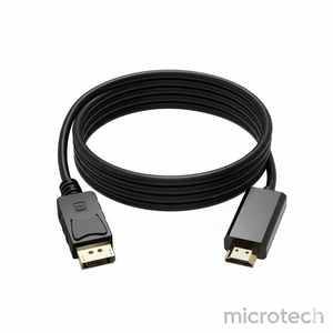 Front view of DP to HDMI cable Point 1.8M