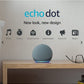 Alexa Echo Dot 5th Gen charcoal side view