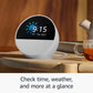 Amazon Echo Spot smart alarm clock side view