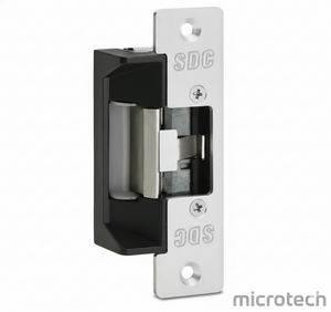 Electric strike lock for door front main view