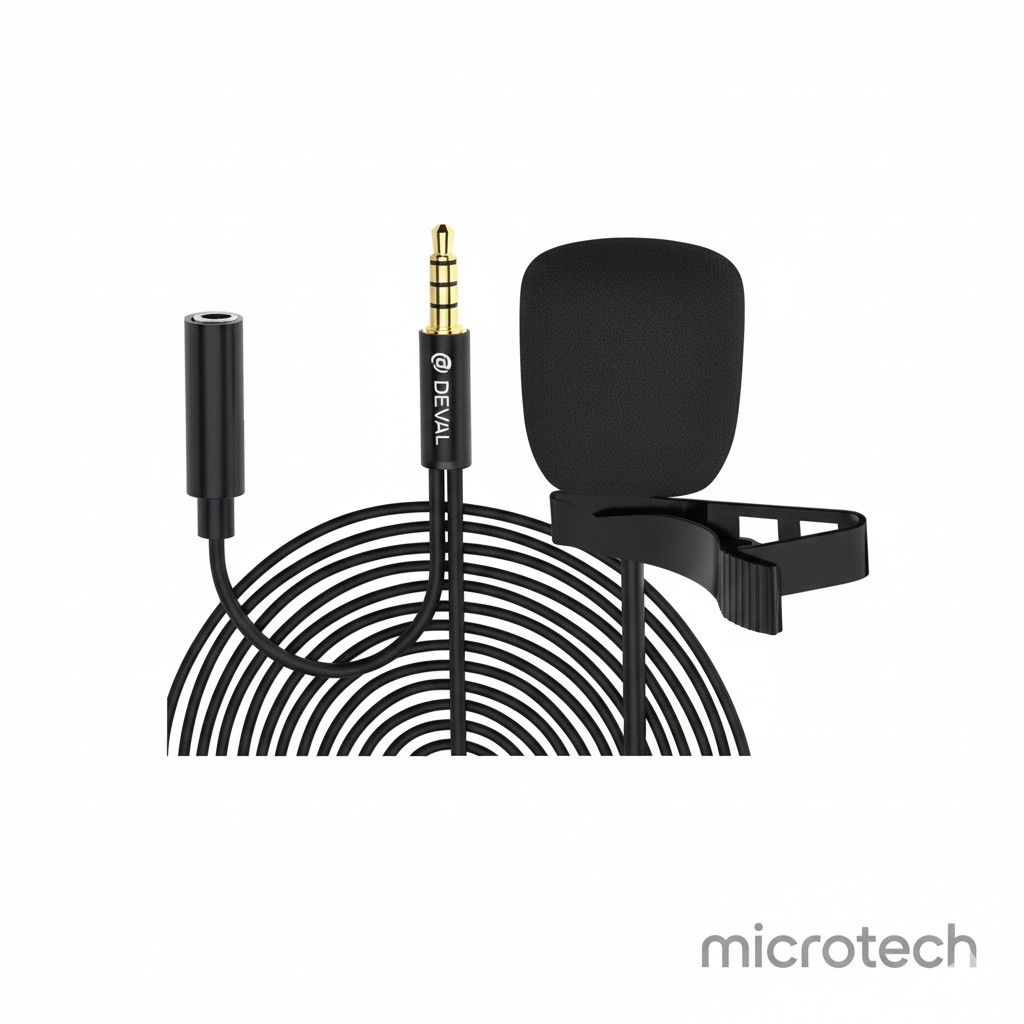 Front view of EM063 2B microphone