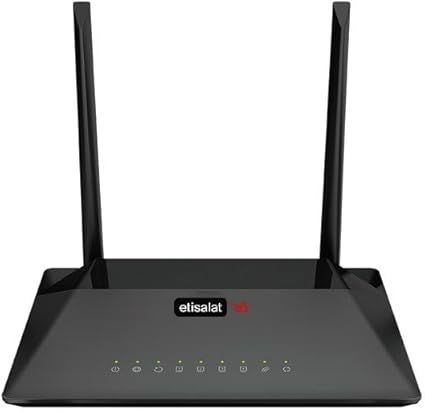 etisalat vdsl modem router n300 dsl-224 main view