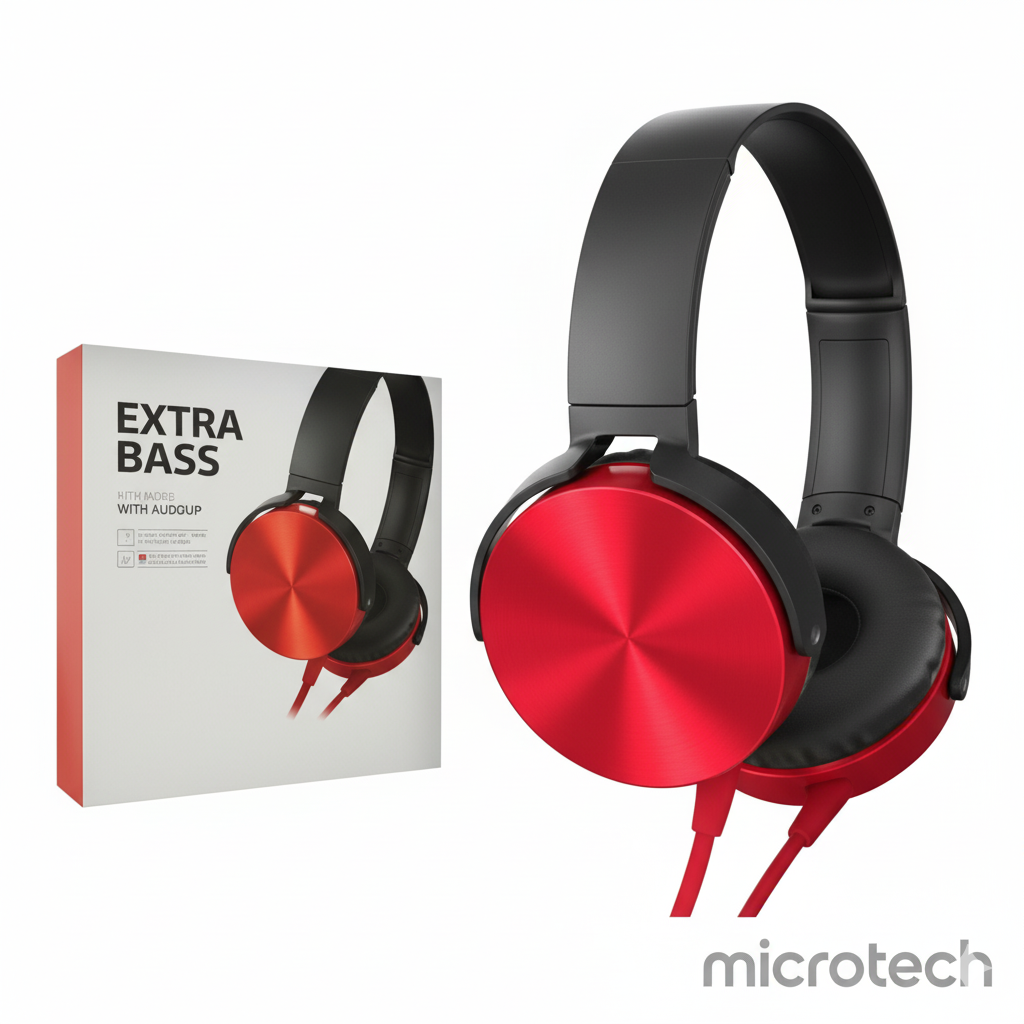 Extra Headset XB450 2-socket main front view