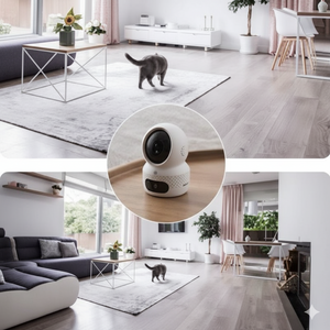 Real view of EZVIZ CS-H7C-R100-8G44WF indoor security camera