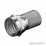 Front view of F-connector