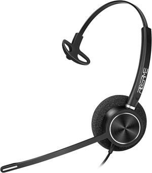 FIBERME FCH7201 USB headset side view