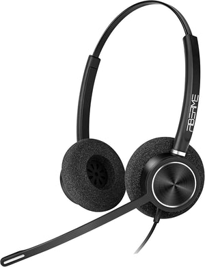 FIBERME FCH7201D duo headset side view