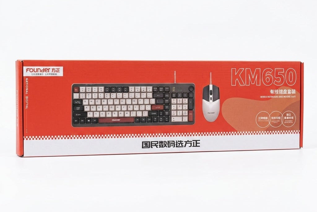 Founder KM650 keyboard and mouse bundle main view