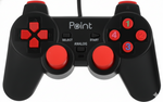 Black and red gaming controller with 'Point' branding on a white background