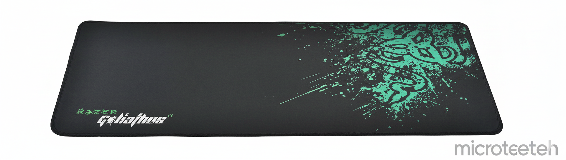 Gaming mouse pad surface main top view