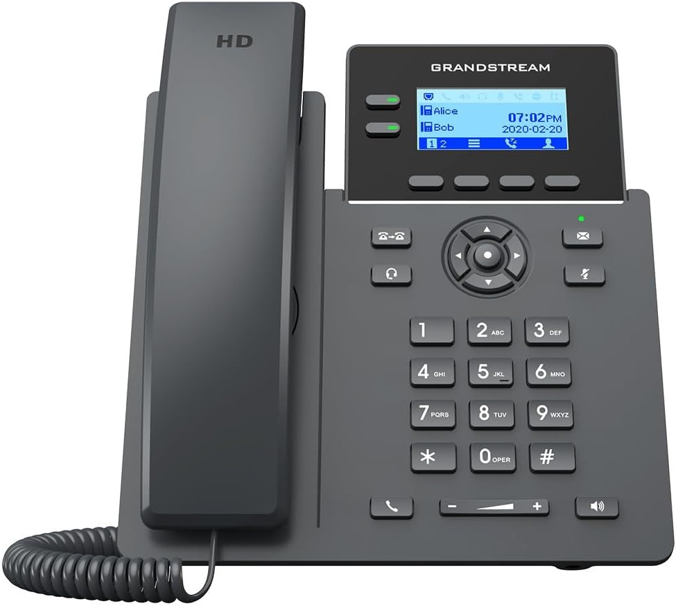 Main view of Grandstream IP Phone GRP2602P