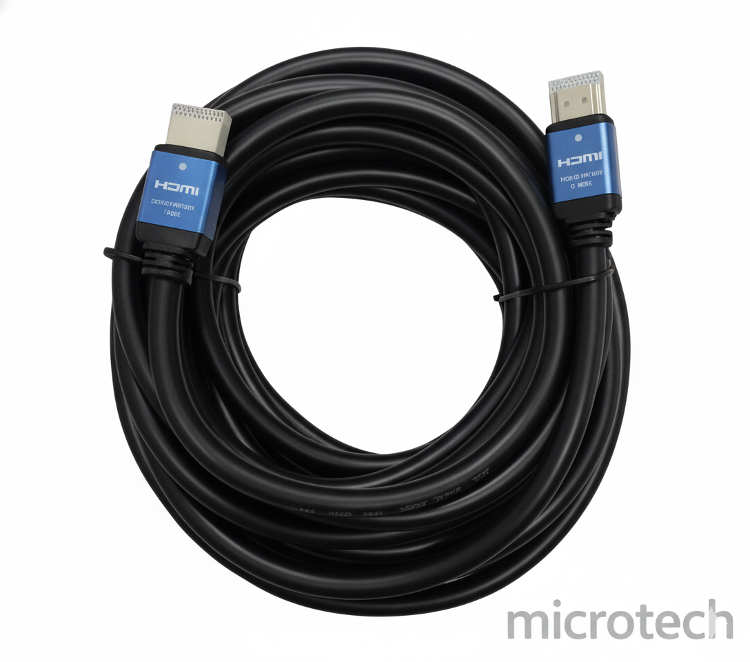 Front view of 15M 4K HDMI cable