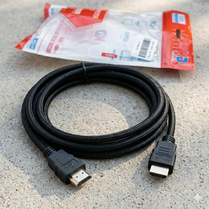 HDMI flat cable connector detail view