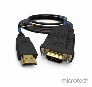 HDMI to VGA cable front view