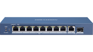 Hikvision DS-3E0510P-E/M 8 port PoE switch main view