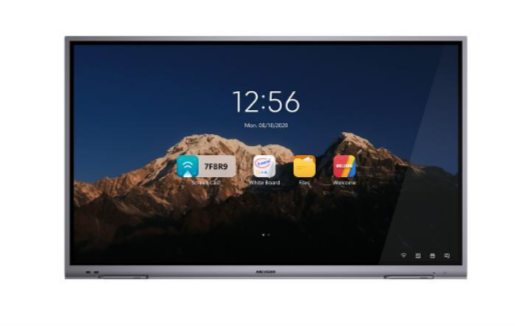 hikvision ds-d5b65rb a 65 inch 4k interactive display front view